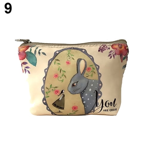 Square Wood Texture Pattern Canvas Coin Purse Small Cute Money Bag With Zip Square Wood Texture Pattern Canvas Coin Purse Small Cute Money Bag With Zip